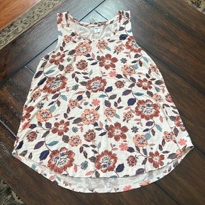 Women’s Small Floral Old Navy Luxe Tank